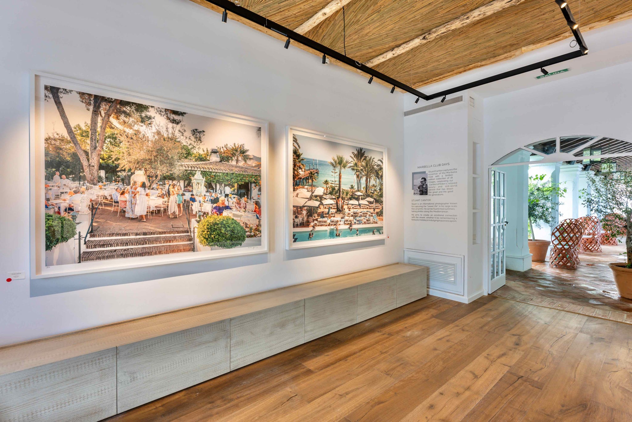 STUART CANTOR EXHIBITION AT MARBELLA CLUB