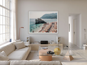 Monterosso al Mare from our Portofino Paradiso series. Image size is 143 x 190cm. Cinque Terre, Italy