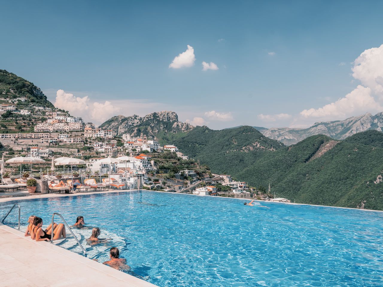 POOLSIDE AT CARUSO