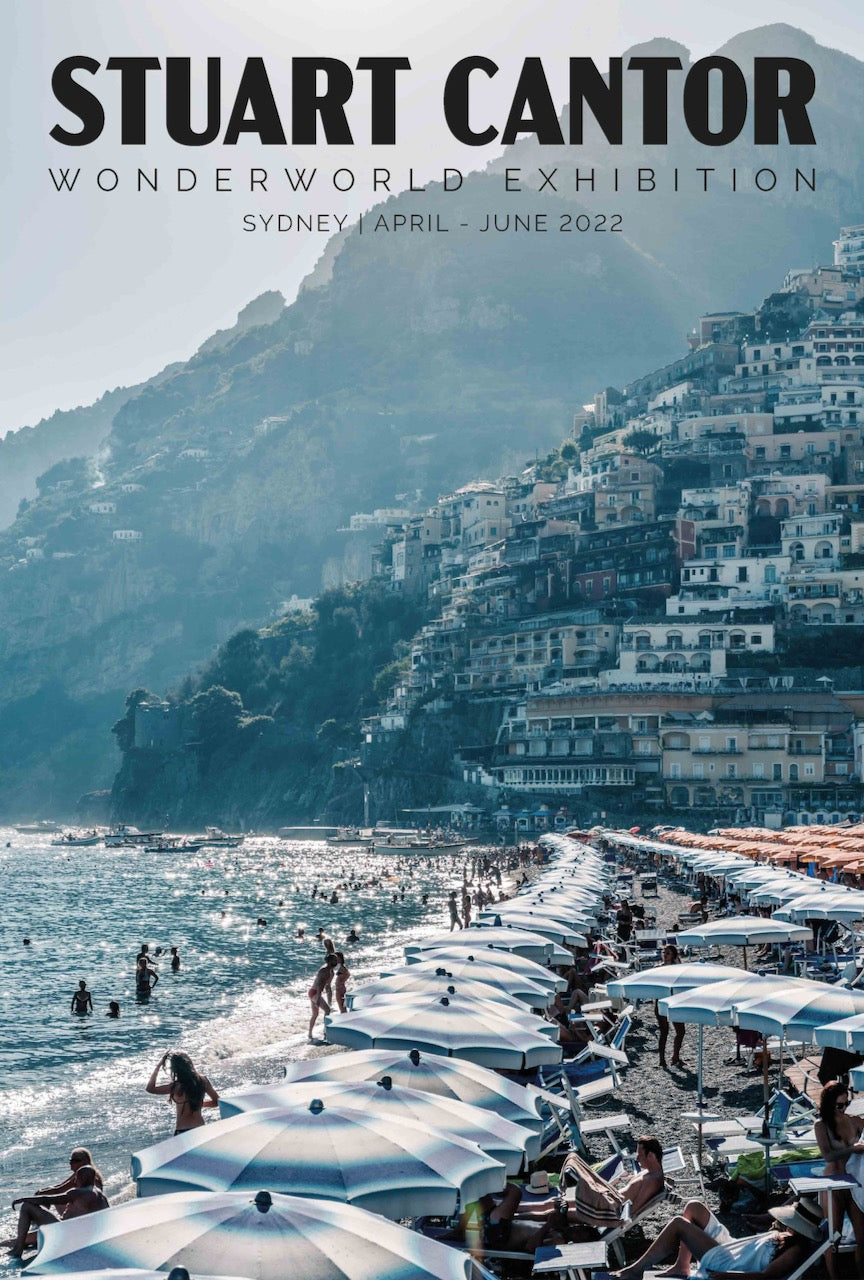 WONDERWORLD EXHIBITION POSITANO POSTER
