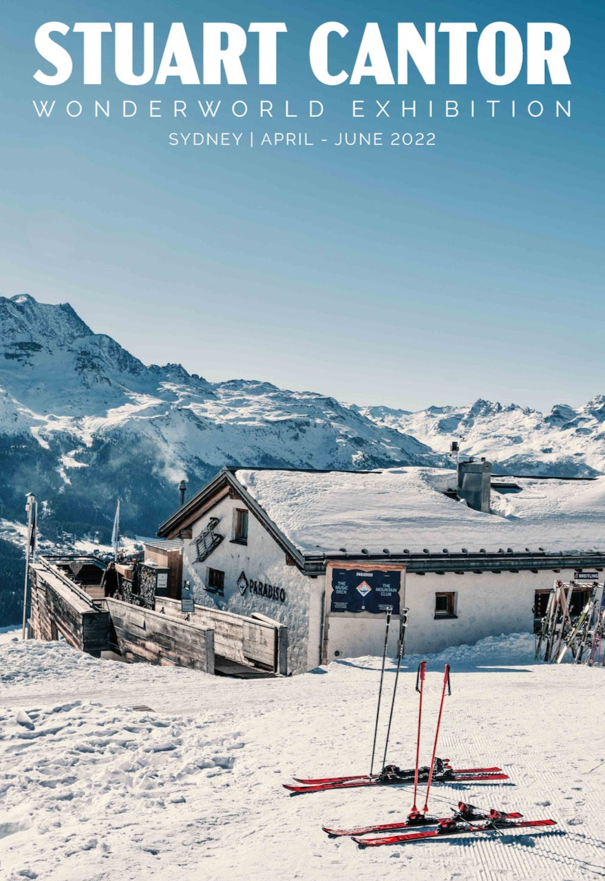 WONDERWORLD EXHIBITION ST MORITZ POSTER